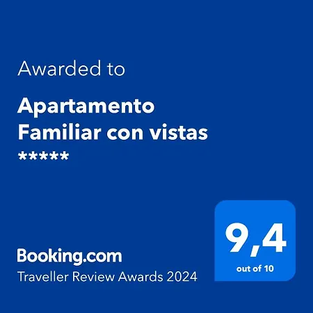 Apartamento Familiar Con Vistas ***** *